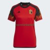 Maillot de Supporter Belgique Domicile Coupe du Monde 2022 Pour Femme